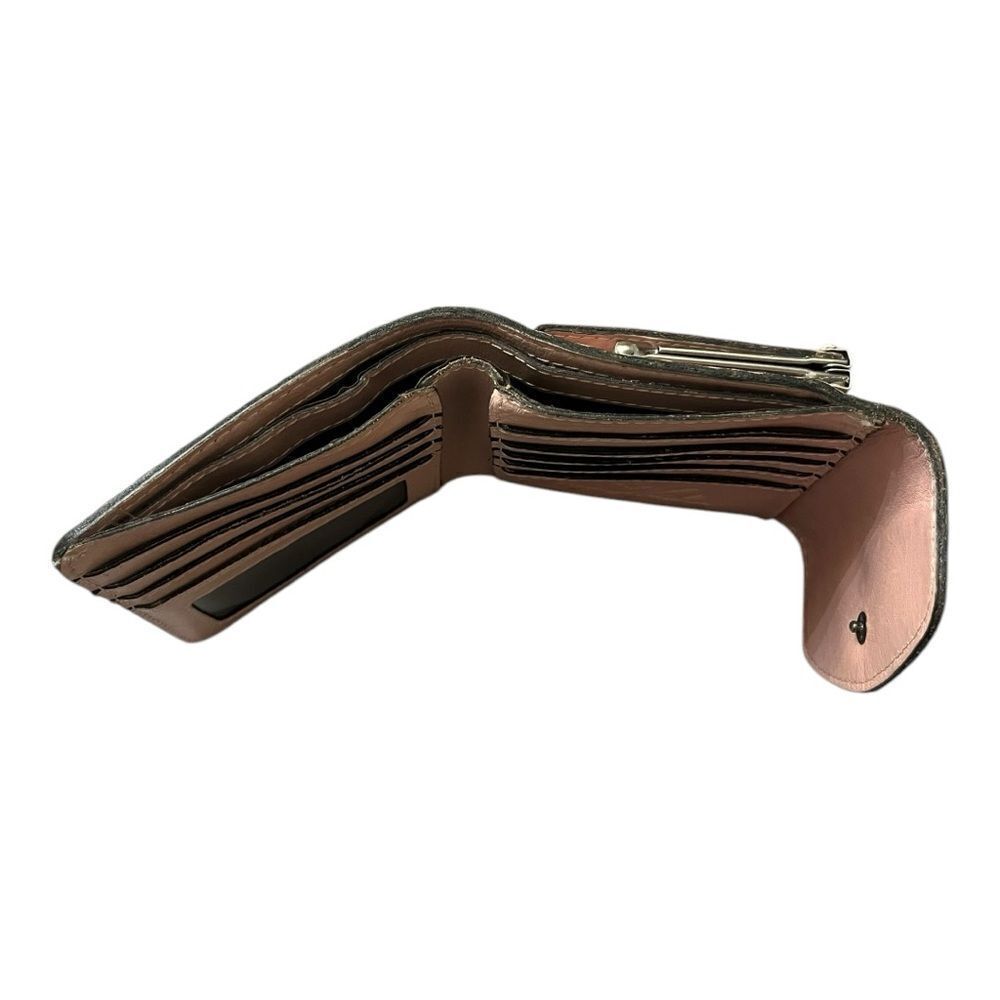 Pink Leather Women's Wallet - Picture 8 of 10